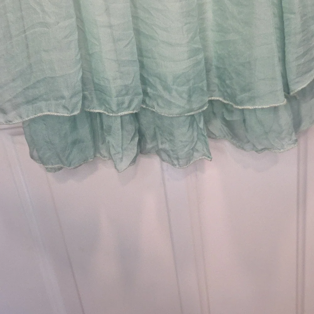 NWT Sofia Made In Italy Silk Ombre Cover Up Dress One Size - Picture 4 of 6